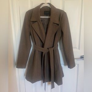 Banana Republic wool wrap coat